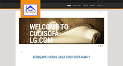 Desktop Screenshot of cucisofa-lg.com